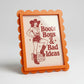 Magnetic Modular Scallop Plastic Frame - Blood Orange - 5x7 Inch