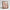 Magnetic Modular Scallop Plastic Frame - Chocolate - 5x7 Inch