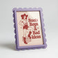 Magnetic Modular Scallop Plastic Frame - Lavender - 5x7 Inch
