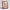 Magnetic Modular Scallop Plastic Frame - Matt Ruby Red - 5x7 Inch