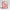 Magnetic Modular Scallop Plastic Frame - Raspberry - 5x7 Inch