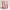 Magnetic Modular Scallop Plastic Frame - Red - 5x7 inch