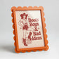 Magnetic Modular Scallop Plastic Frame - Tangerine Orange - 5x7 Inch