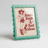 Magnetic Modular Scallop Plastic Frame - Teal - 5x7 inch