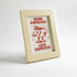 Magnetic Modular Squiggle Plastic Frame - Goose Yellow - 5x7 Inch