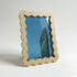 Magnetic Modular Wavey Plastic Frame - Beige - 5x7 Inch