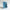 Magnetic Modular Wavey Plastic Frame - Light Blue - 5x7 Inch