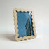 Magnetic Modular Wavey Plastic Frame - Sand - 5x7 Inch