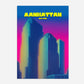Manhattan New York Manhattan America Travel Poster