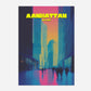 Manhattan New York Manhattan America Travel Poster