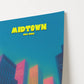 Midtown New York Manhattan America Travel Poster