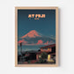 Mount Fuji Japan Asia Travel Poster