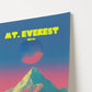 Mt. Everest Nepal Travel Poster - Postered