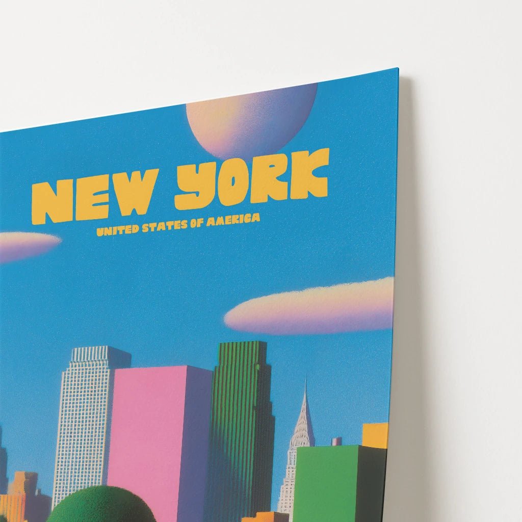 Neon Skyline NYC - The House Of BLOC