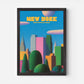 Neon Skyline NYC - The House Of BLOC