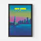 New York USA Statue Of Liberty Travel Poster - Postered
