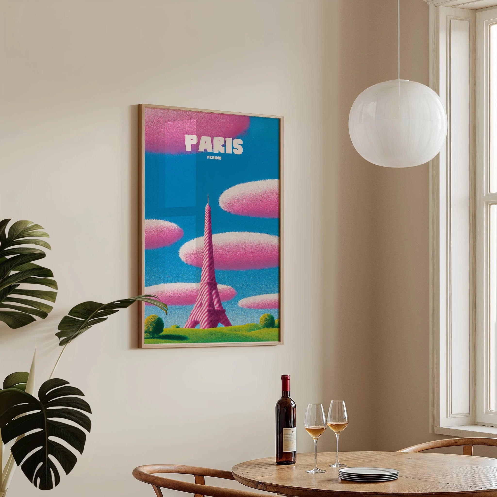 Pink Stripe Paris - The House Of BLOC