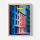 Soho New York Manhattan America Travel Poster