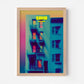 Soho New York Manhattan America Travel Poster