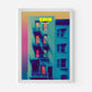 Soho New York Manhattan America Travel Poster