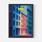 Soho New York Manhattan America Travel Poster