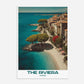 The French Riviera France Europe Travel Poster - Postered