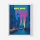 Times Square New York Manhattan America Travel Poster