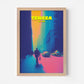 Tribeca New York Manhattan America Travel Poster
