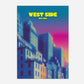 West Side New York Manhattan America Travel Poster