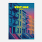 West Side New York Manhattan America Travel Poster