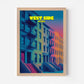 West Side New York Manhattan America Travel Poster