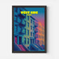 West Side New York Manhattan America Travel Poster