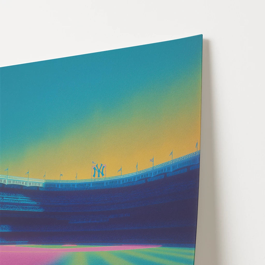 Yankee Stadium Baseball New York Manhattan America Travel Poster