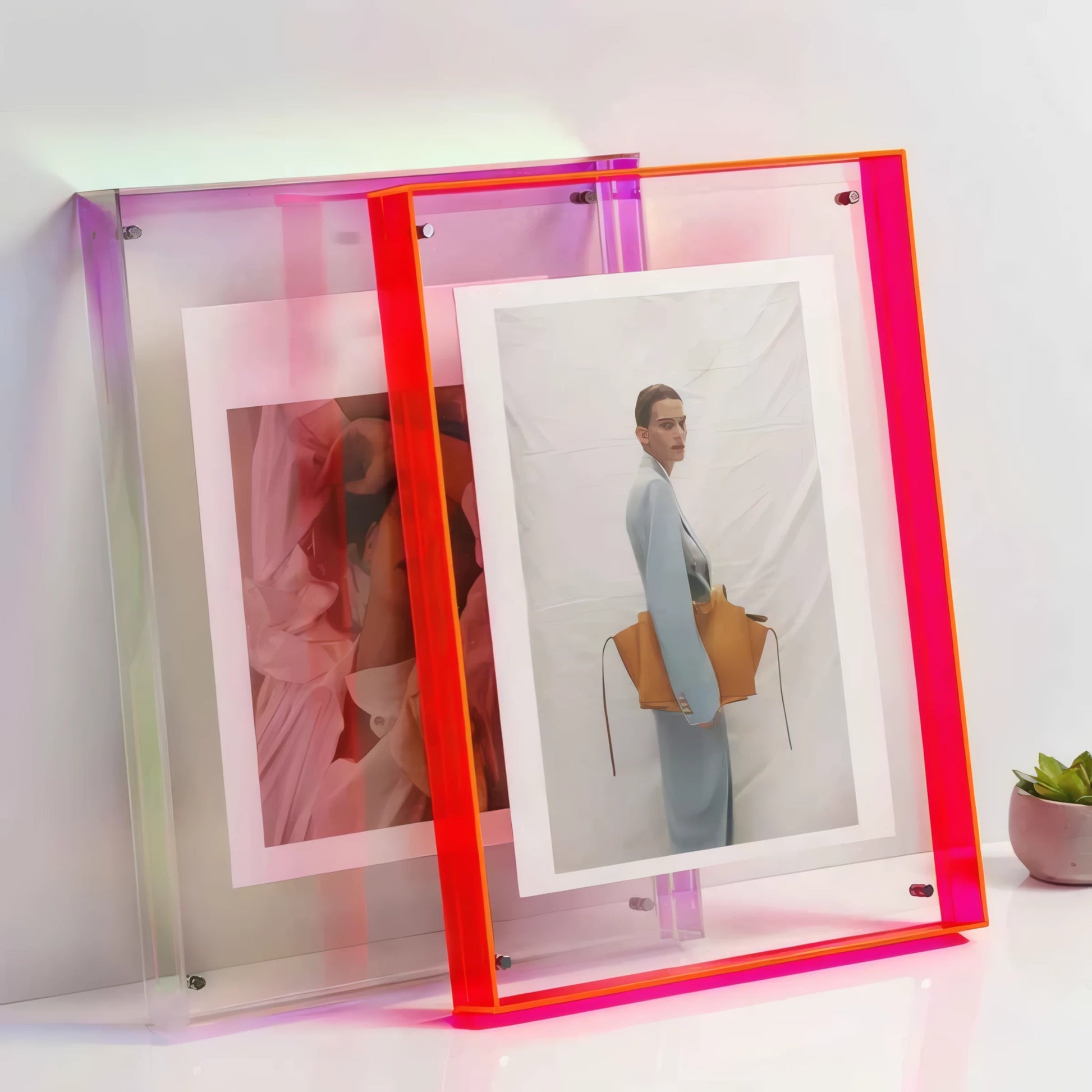 Acrylic Picture Frame - Grey - The House Of BLOC