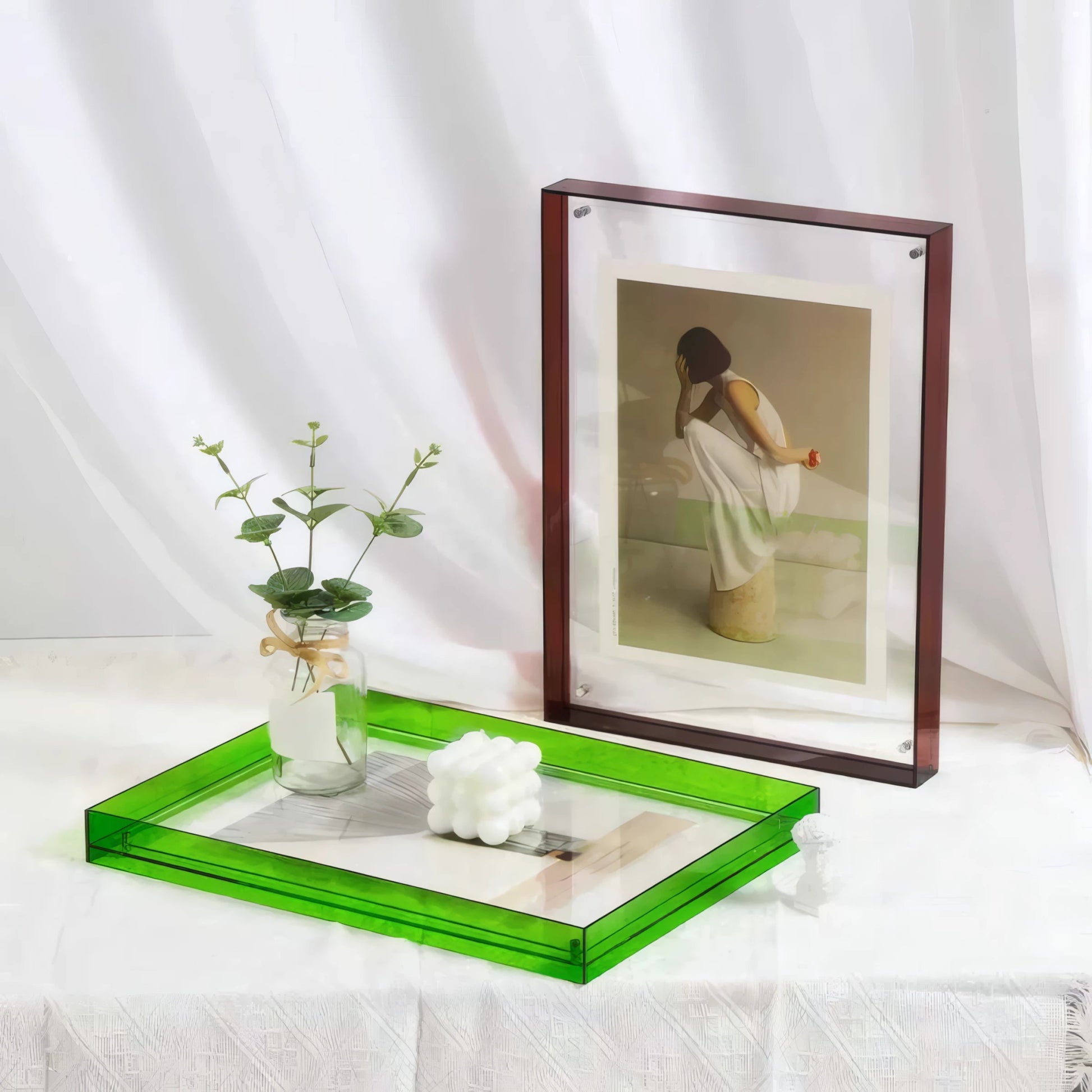 Acrylic Picture Frame - Grey - The House Of BLOC