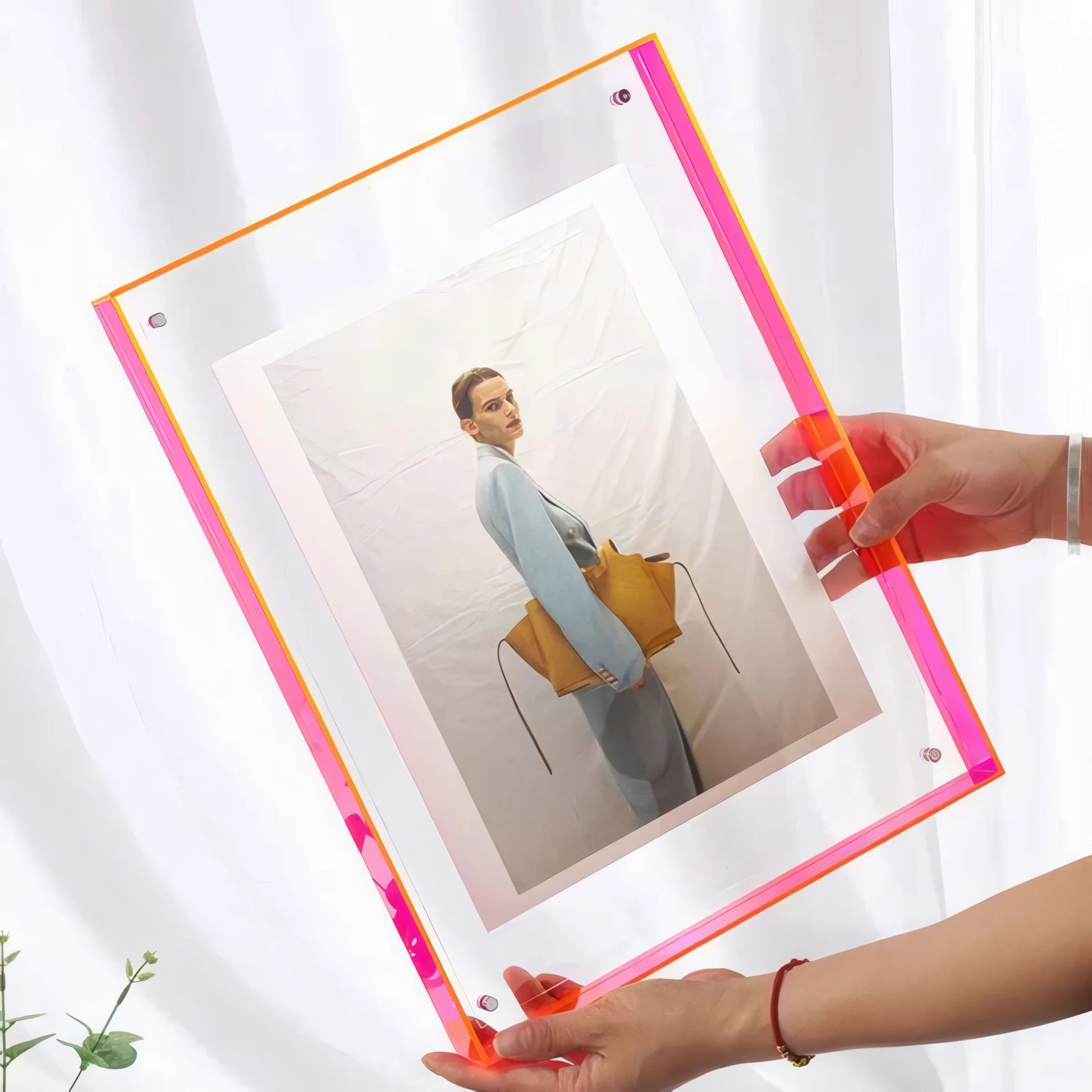 Acrylic Picture Frame - Grey - The House Of BLOC