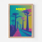 Allée des Baobabs Madagascar Africa Travel Poster - Postered