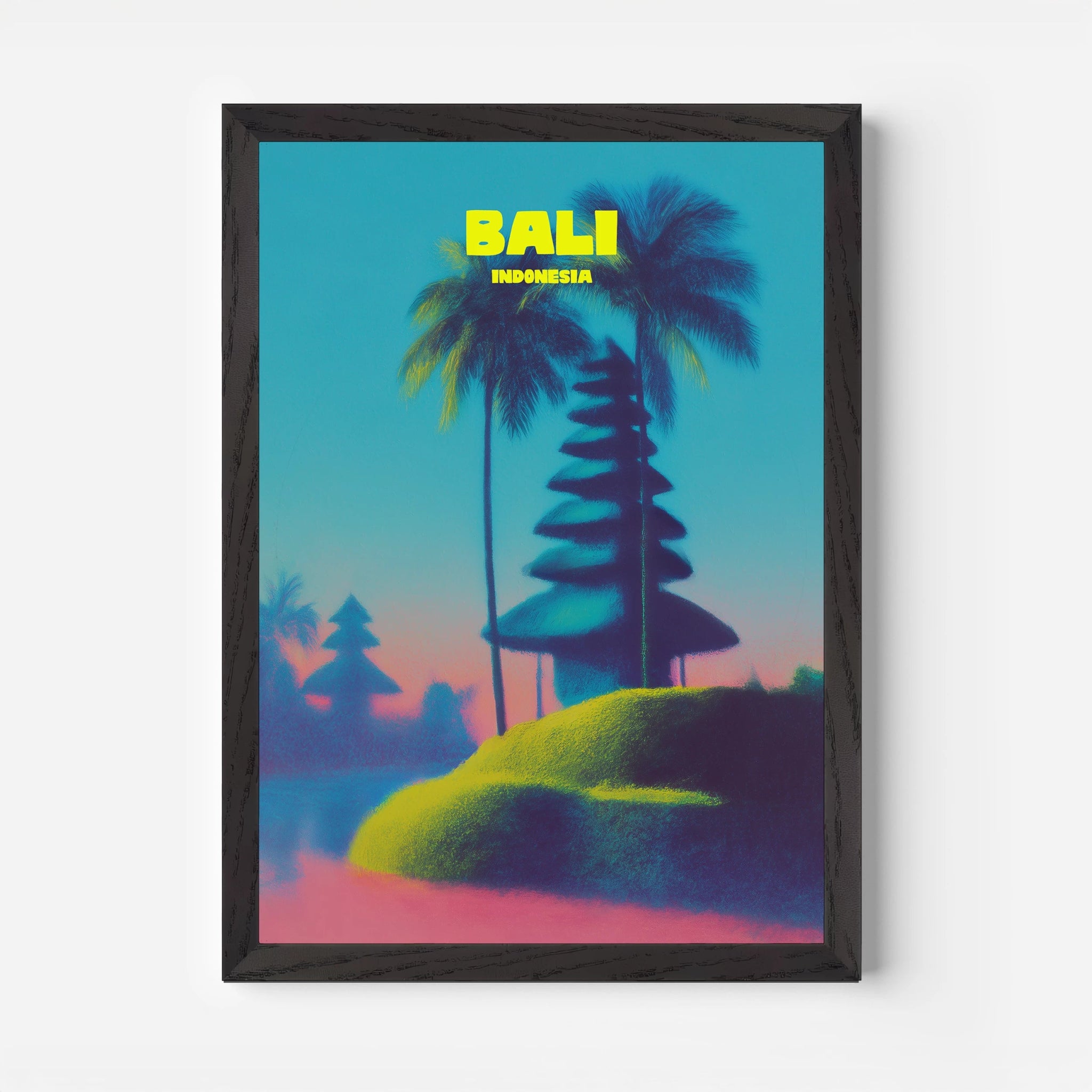 Bali Indonesia Travel Poster - Postered