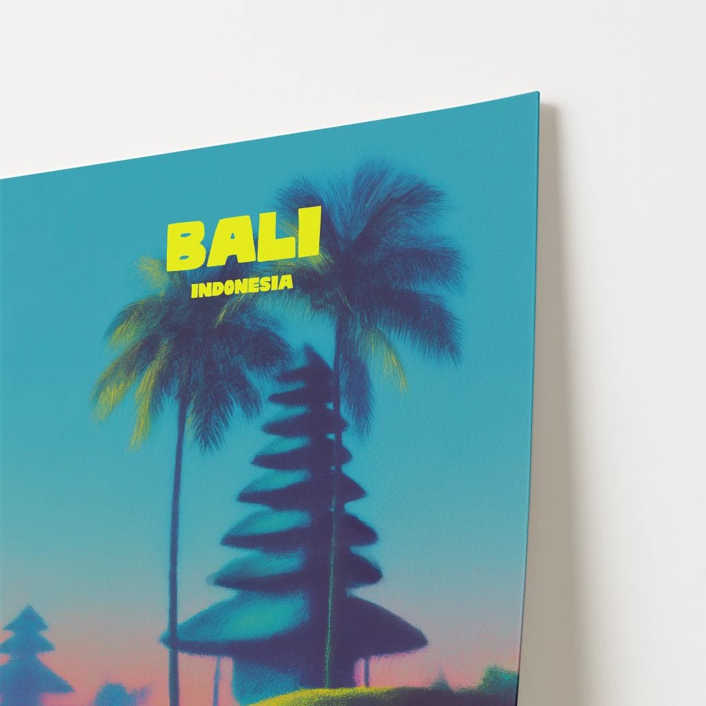 Bali Indonesia Travel Poster - Postered