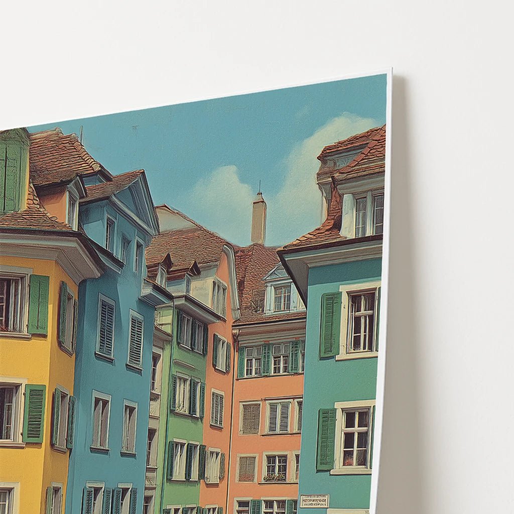 Basel Switzerland Europe Travel Poster - Postered