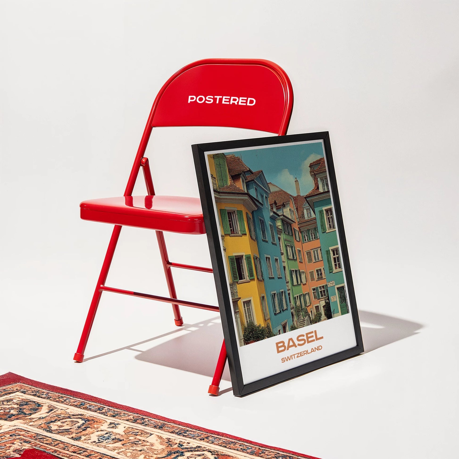 Basel Switzerland Europe Travel Poster - Postered