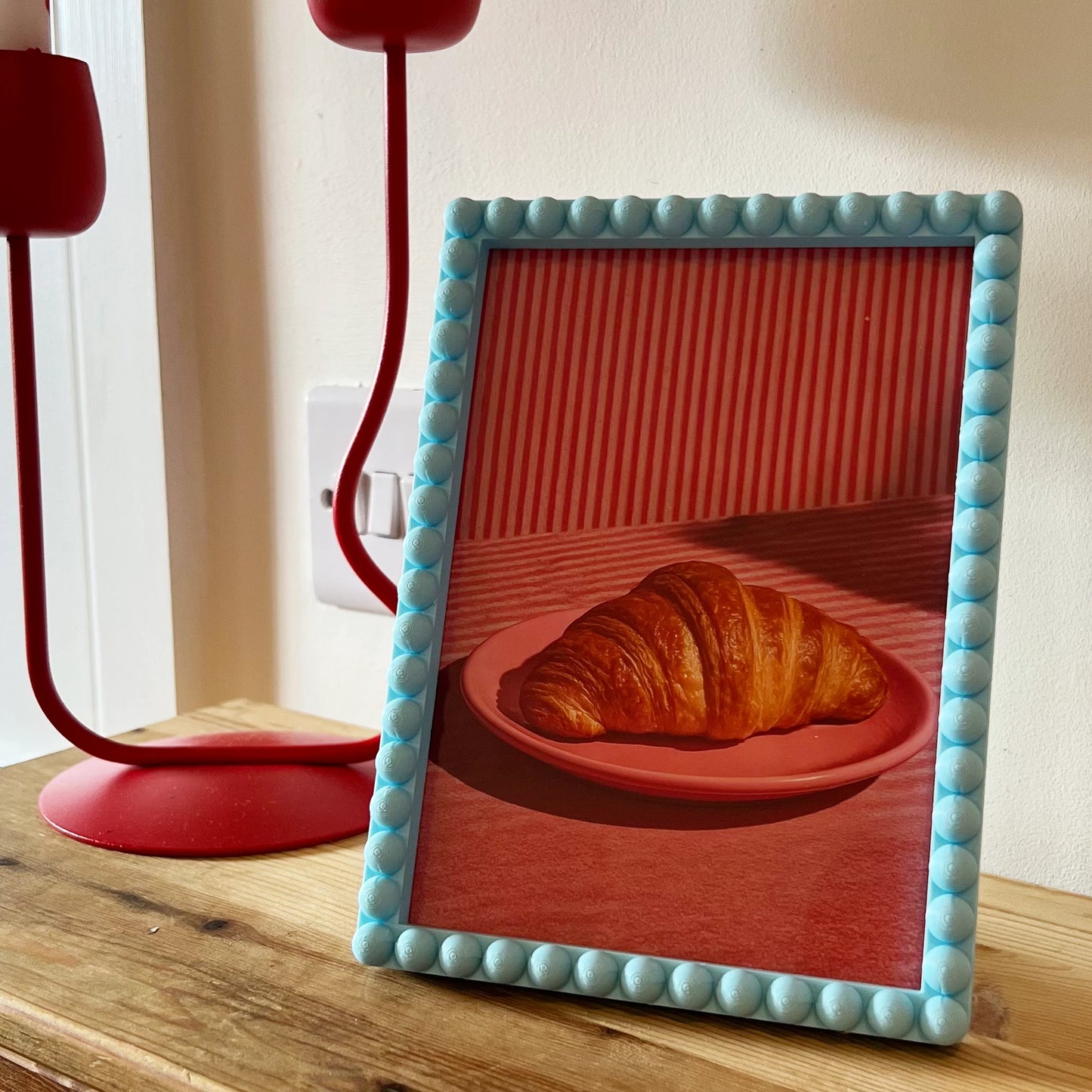 Magnetic Modular Bobbin Plastic Frame - Peach - 5x7 Inch