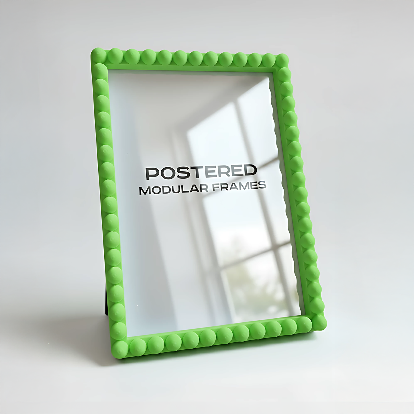 Magnetic Modular Bobbin Plastic Frame - Bright Green - 5x7 Inch