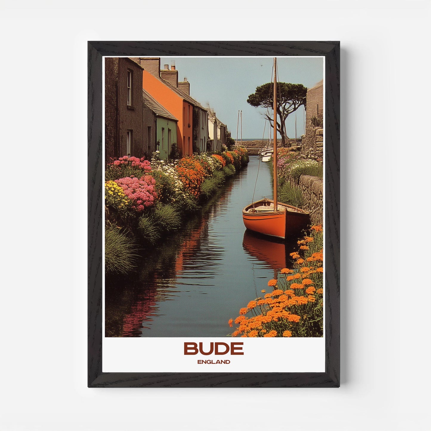 Bude Cornwall England Europe Travel Poster - Postered
