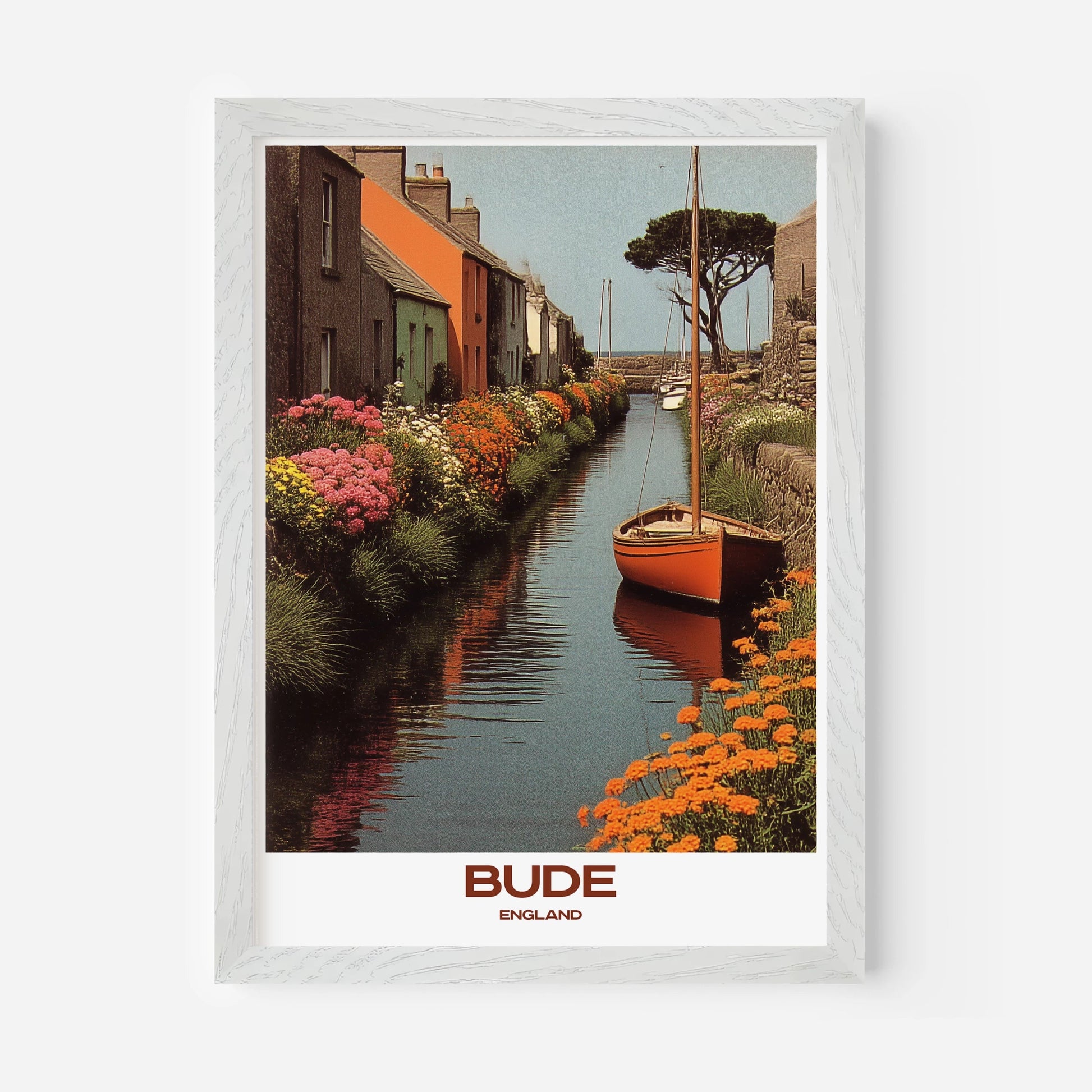 Bude Cornwall England Europe Travel Poster - Postered