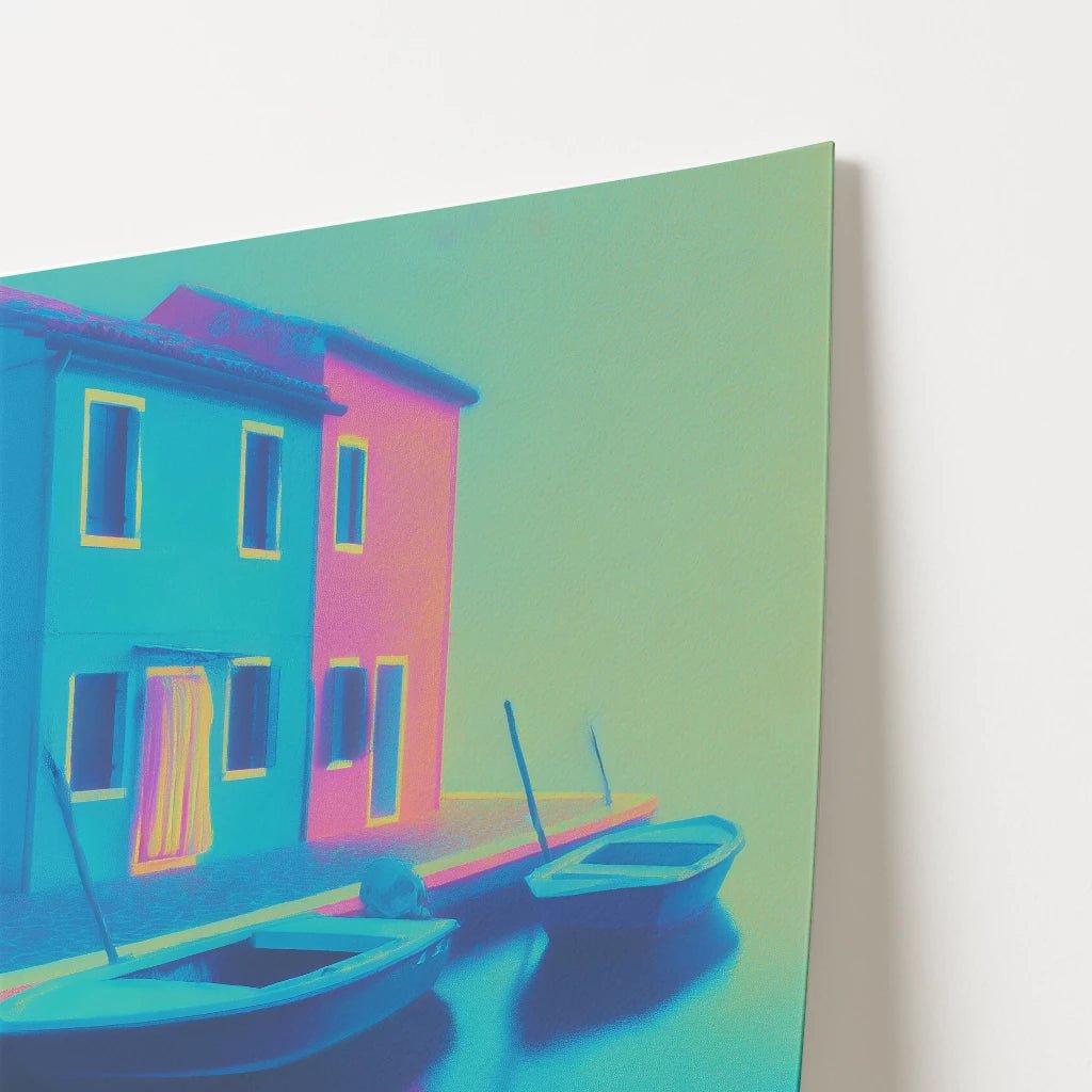 Burano Italy Travel Poster - Postered