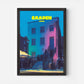 Camden Town London England Travel Poster - Postered
