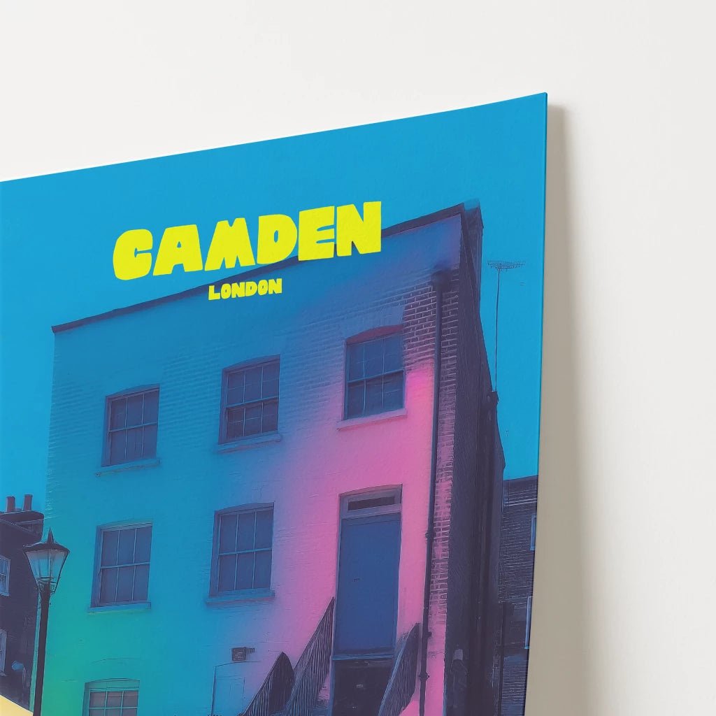 Camden Town London England Travel Poster - Postered