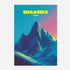 Chamonix France Ski Travel Poster - Postered