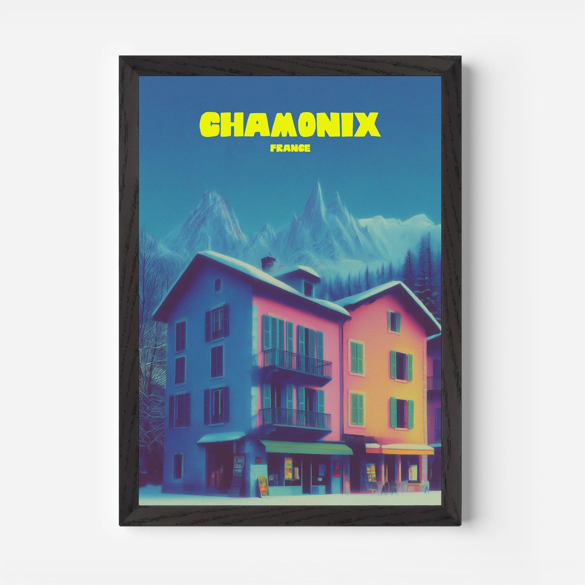 Chamonix France Travel Poster - Postered